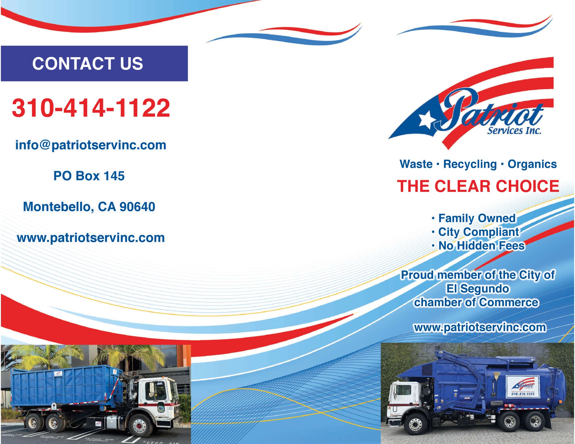 Patriot Services contact us information